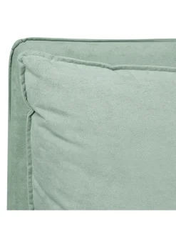 Doppelbett BAJONNA in Grün - (W) 204 x (H) 102 x (L) 235 cm