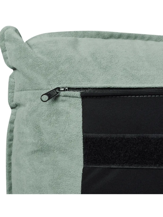 Doppelbett BAJONNA in Grün - (W) 204 x (H) 102 x (L) 235 cm
