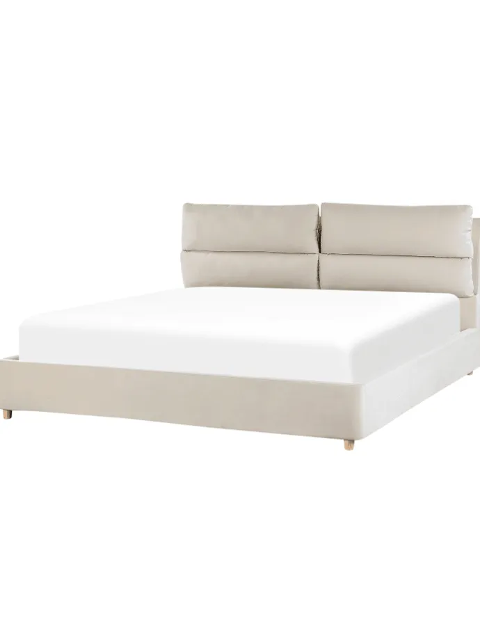 Doppelbett BATILLY in Beige - (W) 194 x (H) 105 x (L) 224 cm
