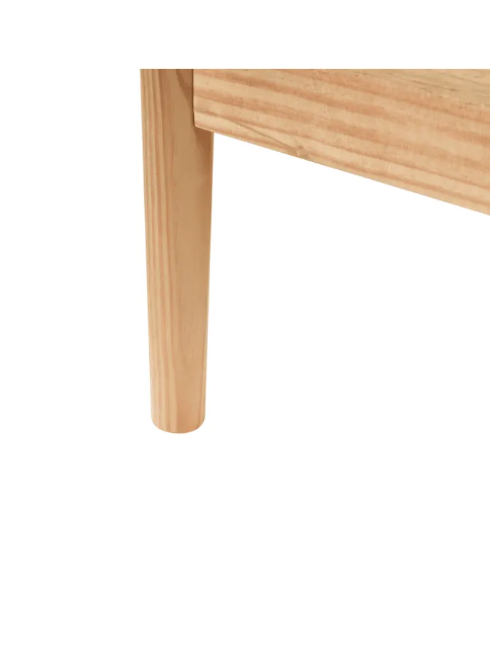 Doppelbett CLAIRAC in Braun - (W) 187 x (H) 100 x (L) 208 cm