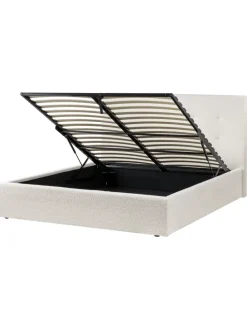 Doppelbett LORIENT in Weiß - (W) 177 x (H) 112 x (L) 216 cm