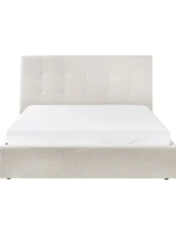 Doppelbett LORIENT in Weiß - (W) 177 x (H) 112 x (L) 216 cm