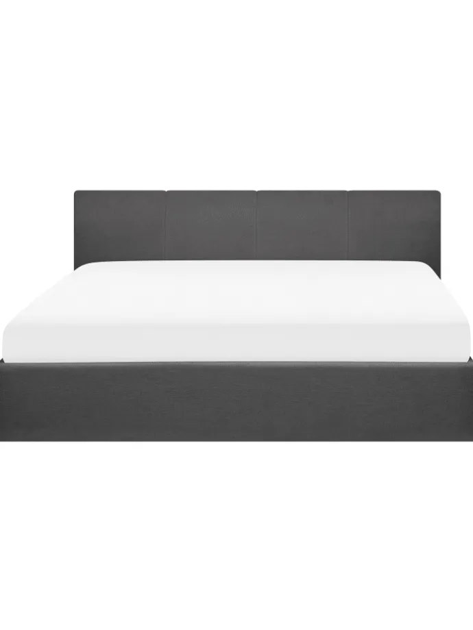 Doppelbett ORBEY in Grau - (W) 197 x (H) 88 x (L) 212 cm