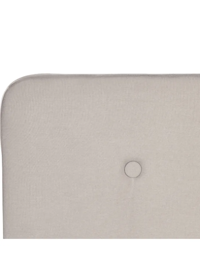 Doppelbett RENNES in Beige/Braun - (W) 151 x (H) 107 x (L) 216 cm