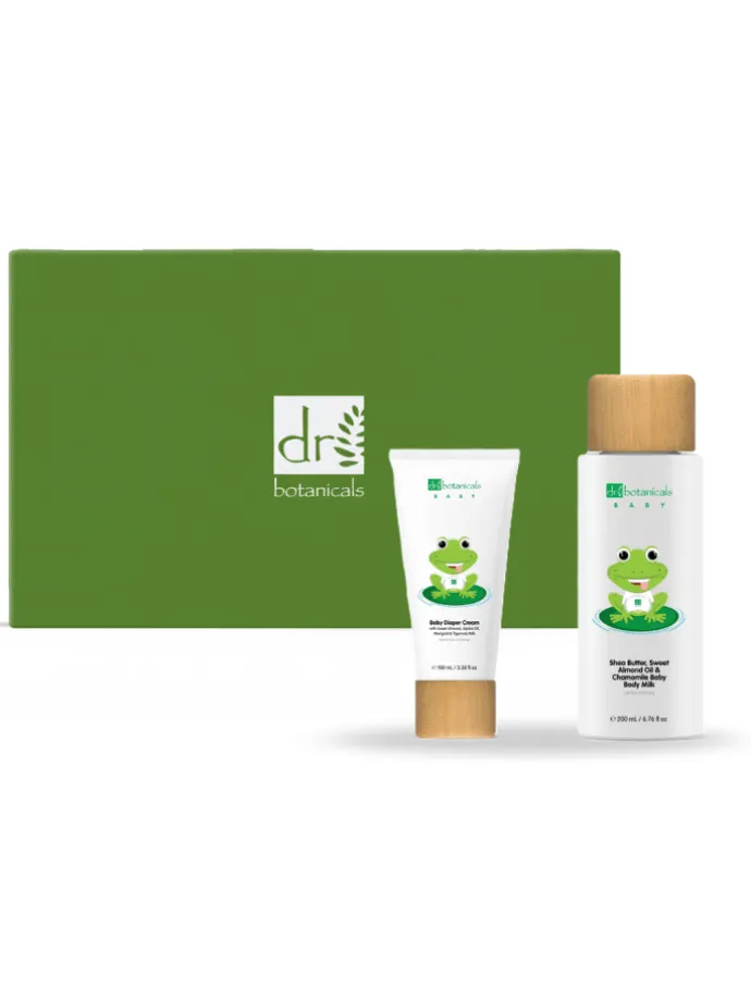 Dr.Botanicals Baby Collection Sweet Almond Oil Diaper Cream and Body Milk