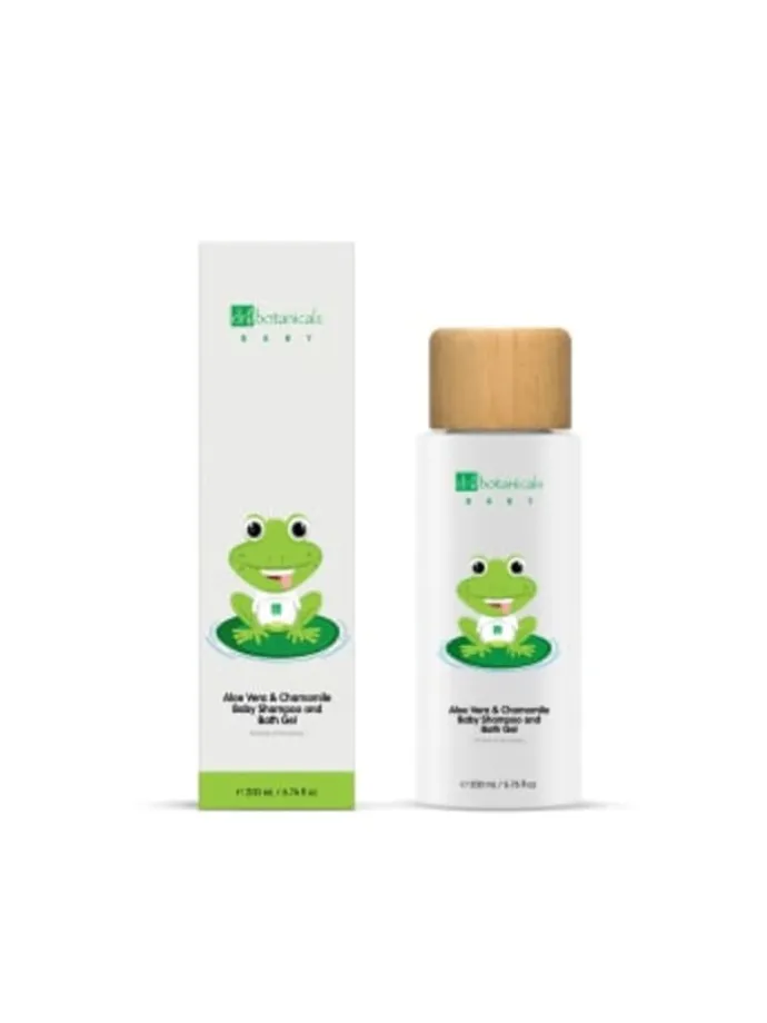 Dr.Botanicals Baby Collection Shampoo and Bath Gel, Body Oil and Milk