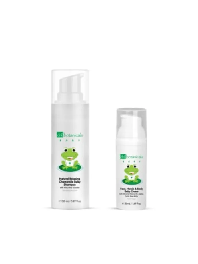 Dr.Botanicals Baby Collection Bubble Bath and Cream