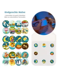 DreamBeam Motivprojektor in Weiß ab 3 Jahre