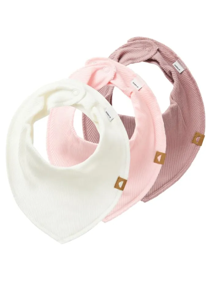 Dreieckstuch 3er Pack in parfait pink