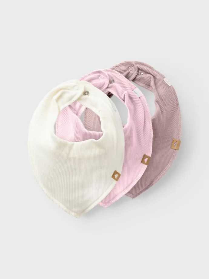 Dreieckstuch 3er Pack in parfait pink
