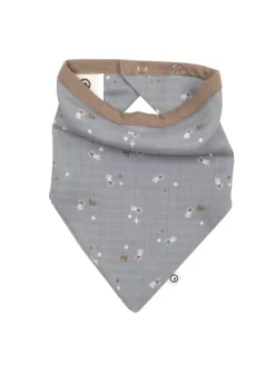 Dreieckstuch 2er-Pack in Jasmin blue/ Balsam cream/ Walnut