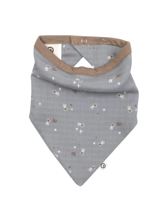 Dreieckstuch 2er-Pack in Jasmin blue/ Balsam cream/ Walnut