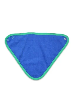 Dreieckstuch in Blau/ Grün - (L)35 x (B)25 cm