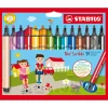 Dreikant-Filzstifte "STABILO Trio Scribbi" - 14 Stück
