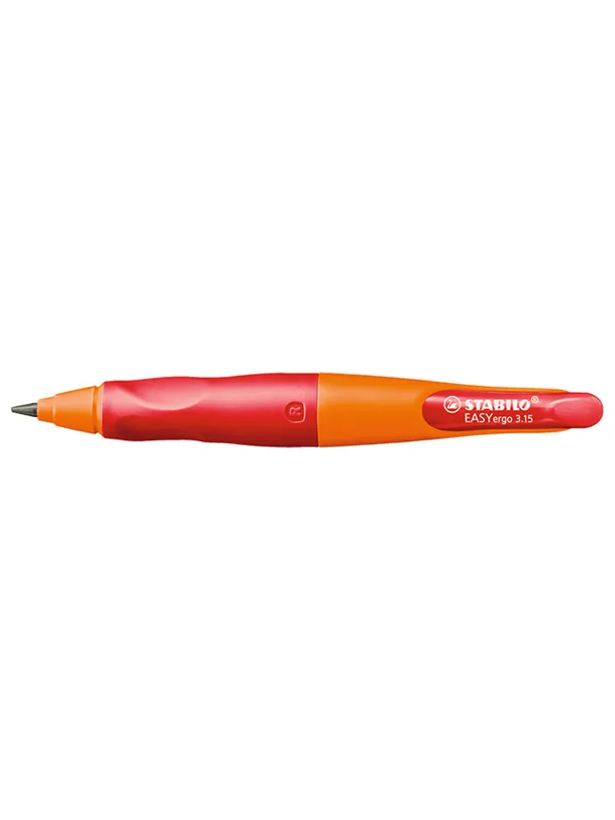 Druckbleistift "Easy ergo" - Rechtshänder - in Rot/ Orange