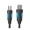 Druckerkabel USB 2.0 A für USB-B 5m Schwarz