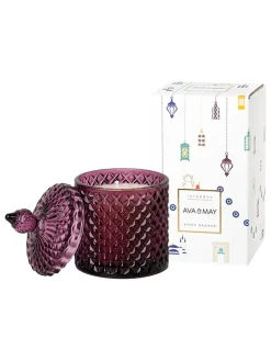 Duftkerze "Istanbul" in Lila - 200 g