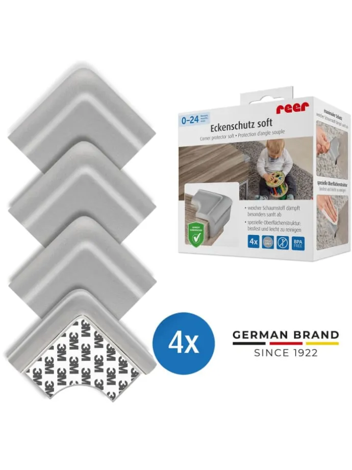 Eckenschutz soft grau in Grau ab 0 Monate