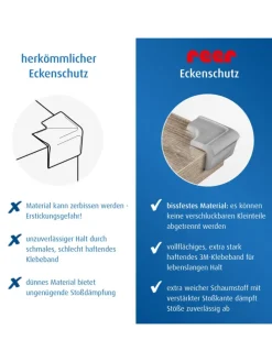 Eckenschutz soft grau in Grau ab 0 Monate