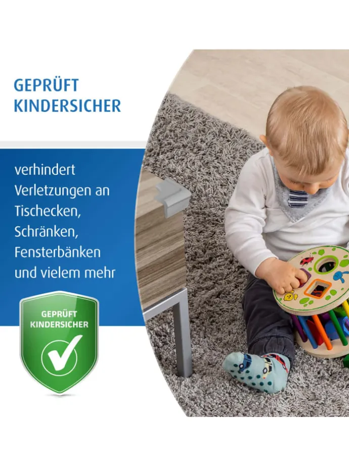 Eckenschutz soft grau in Grau ab 0 Monate