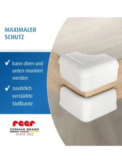 Eckenschutz soft weiß in Weiß ab 0 Monate