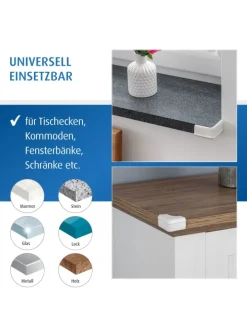 Eckenschutz soft weiß in Weiß ab 0 Monate