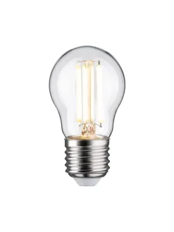Eco-Line Filament 230V LED Tropfen E27 1er-Set  80 mm 525lm 2,5W 3000K  Klar A