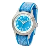 Edelstahl in blau