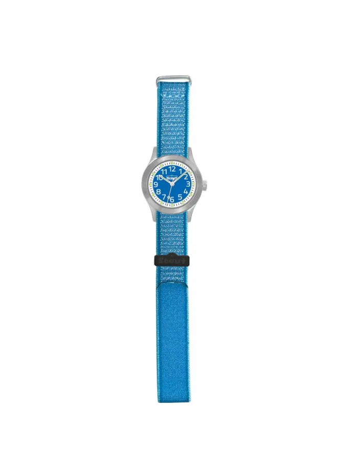 Edelstahl in blau