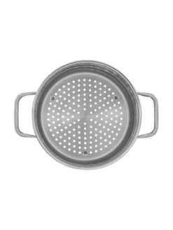 Edelstahl-Dampfgareinsatz ''Compact Cusine'' - (H)8,9 x Ø 20 cm