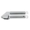 Edelstahl-Knoblauchpresse "Profi Plus" - (L)17,5 cm