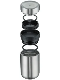 Edelstahl-Thermobehälter ''My2Go'' - (H)18 x Ø 9,5 cm