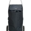 Einkaufstrolley in Dunkelblau - (B)30 x (H)58 x (T)24 cm