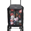 Einkaufstrolley in Schwarz - (B)43 x (H)100 x (T)40 cm