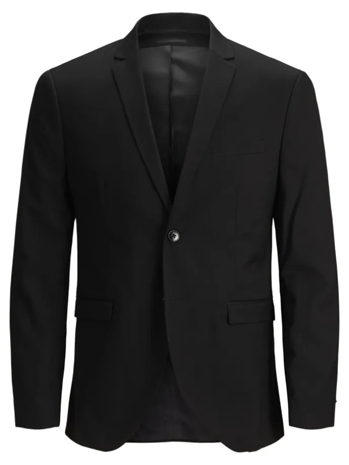 Einreihiger Blazer in Black