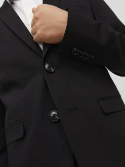 Einreihiger Blazer in Black