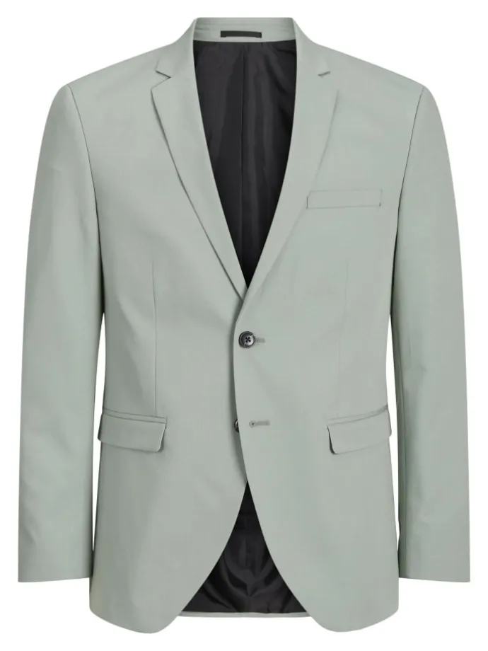 Einreihiger Blazer in Iceberg Green