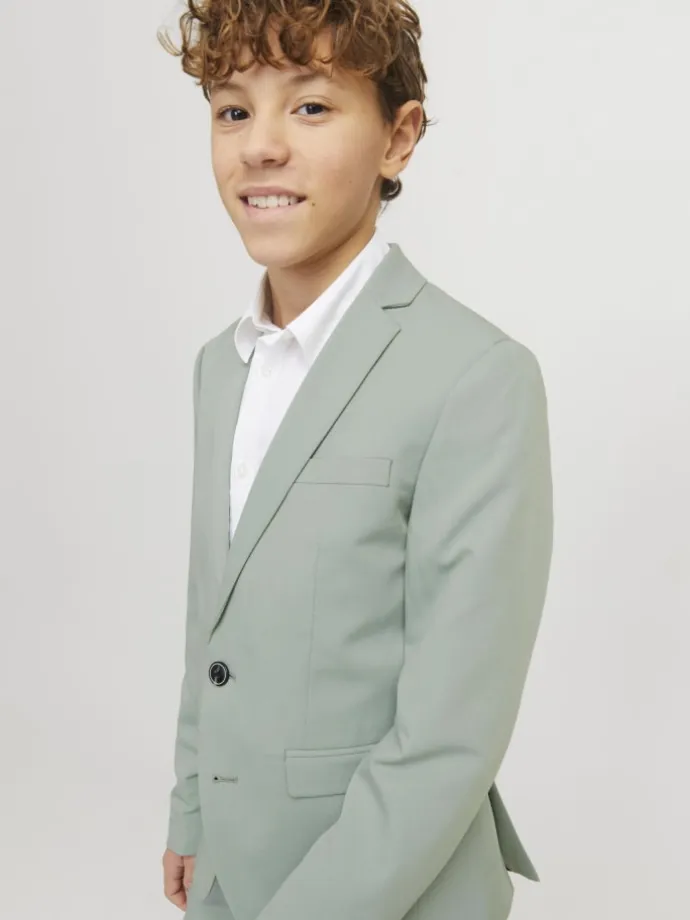 Einreihiger Blazer in Iceberg Green