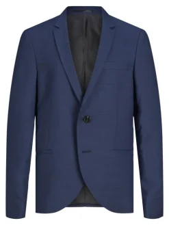 Einreihiger Blazer in Medieval Blue