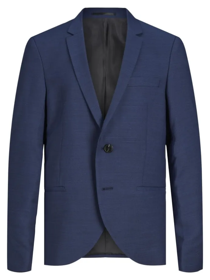 Einreihiger Blazer in Medieval Blue