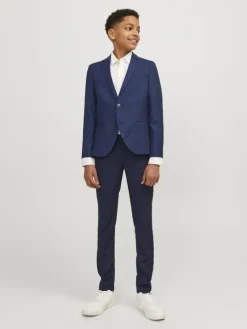Einreihiger Blazer in Medieval Blue