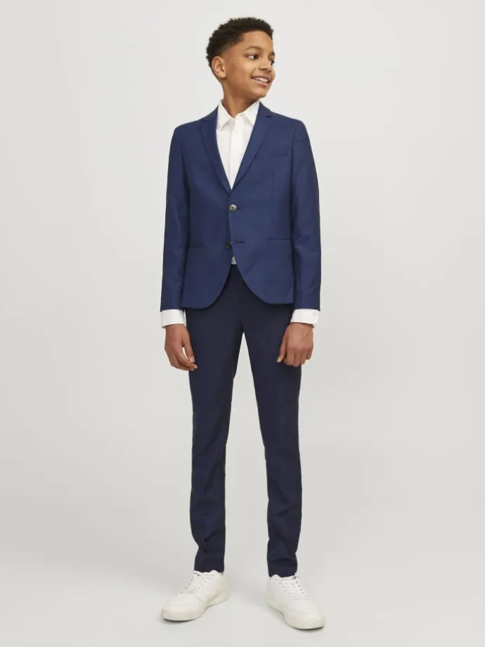 Einreihiger Blazer in Medieval Blue