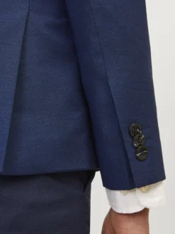 Einreihiger Blazer in Medieval Blue