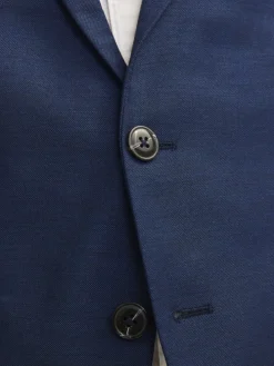 Einreihiger Blazer in Medieval Blue