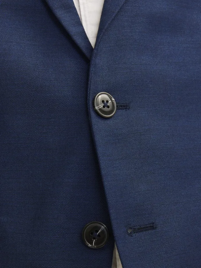 Einreihiger Blazer in Medieval Blue