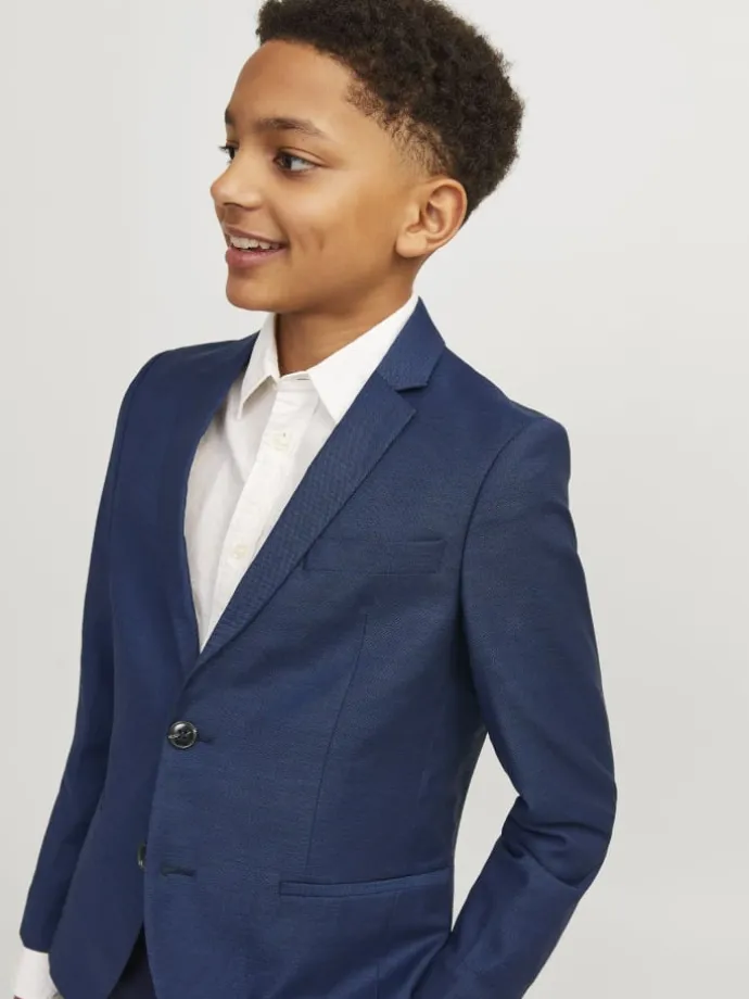 Einreihiger Blazer in Medieval Blue