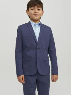 Einreihiger Blazer in Medieval Blue