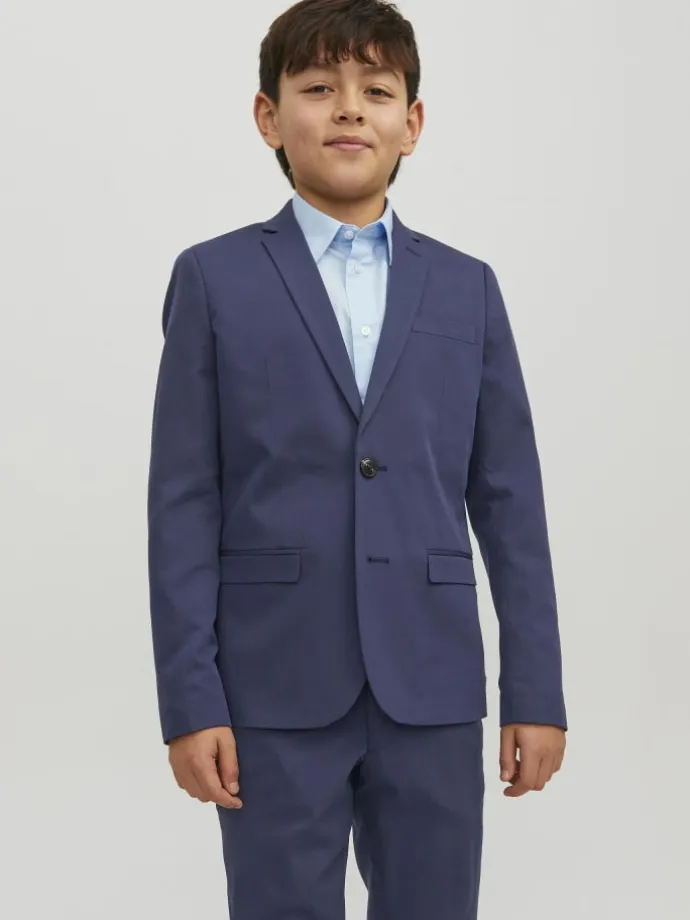 Einreihiger Blazer in Medieval Blue