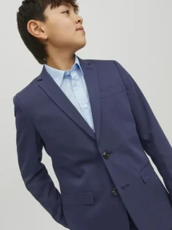 Einreihiger Blazer in Medieval Blue