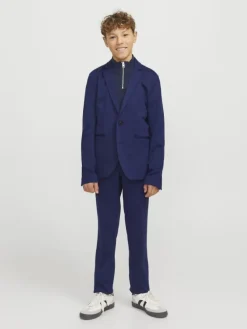 Einreihiger Blazer in Medieval Blue
